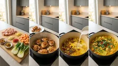 Indisches Hähnchen-Kokoscurry aus einem Topf – cremig, würzig und alltagstauglich