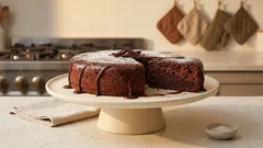 Saftiger Schokokuchen aus der Springform – schnell gebacken mit Zartbitterglasur