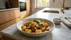 Low-Carb-Gnocchi mit Quark: zart, schnell gemacht und perfekt in Salbeibutter