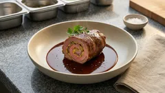 Rinderrouladen wie bei Oma – gelingsicher geschmort mit Rotwein-Sauce