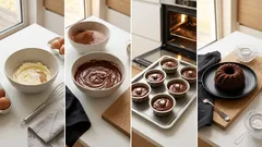 Mini-Schokogugelhupf wie vom Café: saftig, schokoladig und mit schnellem Puderzuckerguss