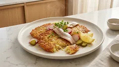 Knusprige Kartoffelpuffer mit Matjes – herzhaft, frisch und ganz unkompliziert